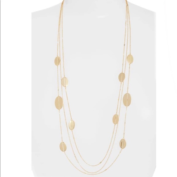 Halogen Cutout Oval Station Multistrand Necklace - Picture 3 of 6